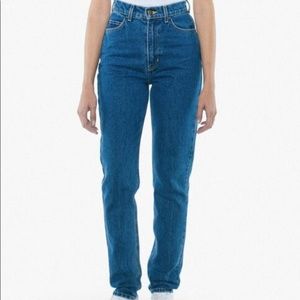 American Apparel High Waist Jean NWT